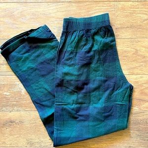 NEW Navy and Green Check Lounge Pants